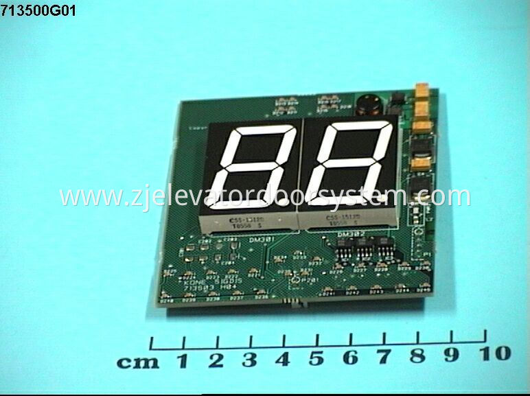 KONE Lift 7 Segment Display Board KM713500G01